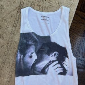 Andy Warhol x Calvin Klein “Kiss” tank
